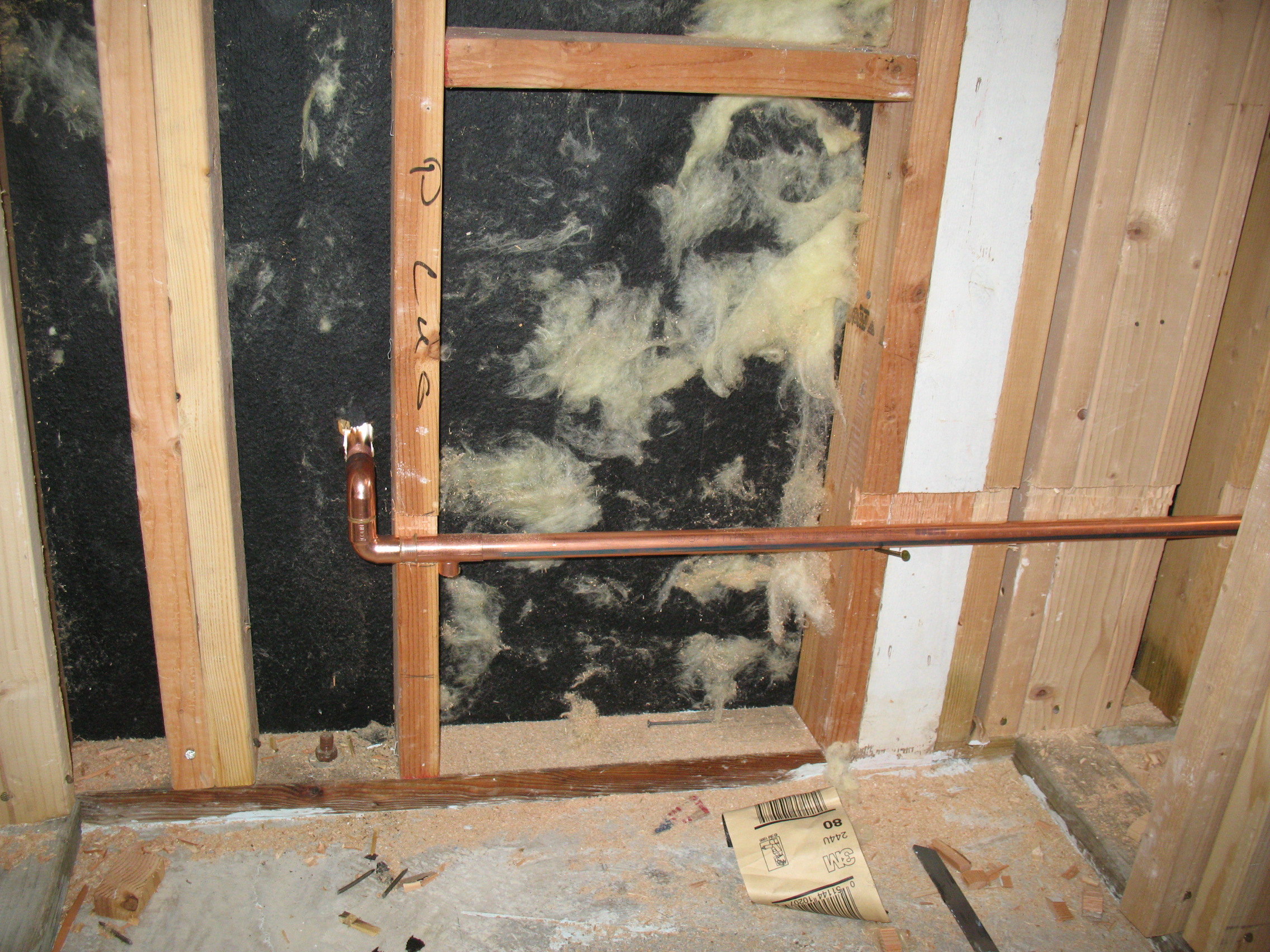 Installing New Hose Bib